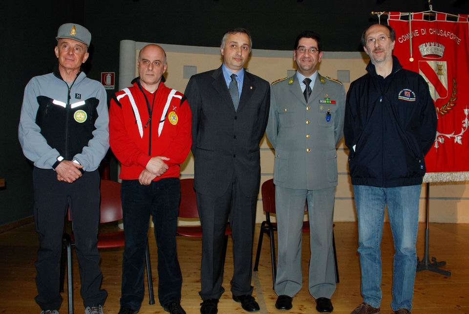 cittadinanza onoraria al Corpo Nazionale del Soccorso Alpino e Speleologico del Friuli Venezia Giulia e al Soccorso alpino della Guardia di Finanza di Sella Nevea